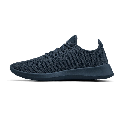 Allbirds Women's Tree Runners In Navy Night Black