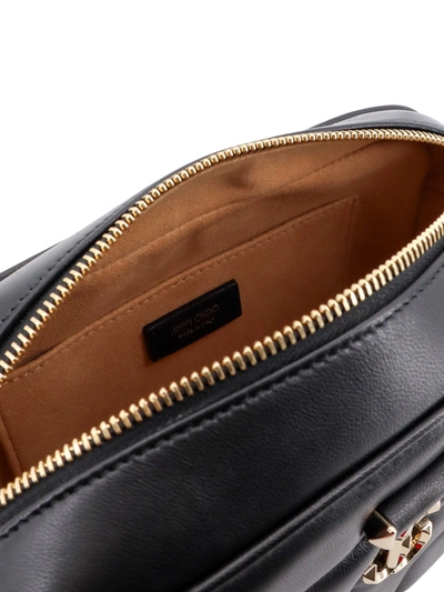 Shop Jimmy Choo Quilted  Leather Shoulder Bag