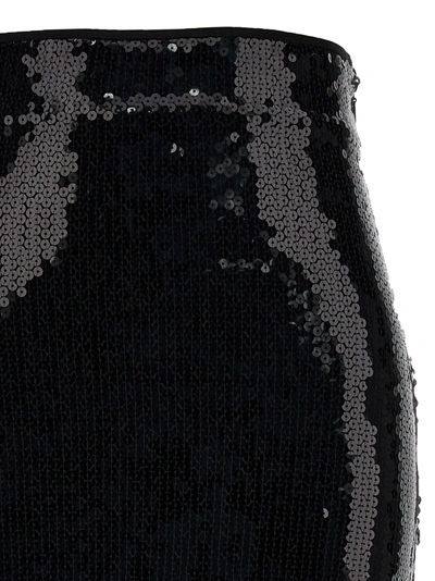 Shop Alexandre Vauthier Sequin Midi Skirt