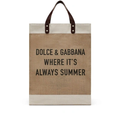 Shop Dolce & Gabbana Bum Bags In Neutrals