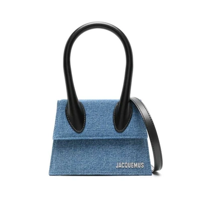 Shop Jacquemus Bags In Blue