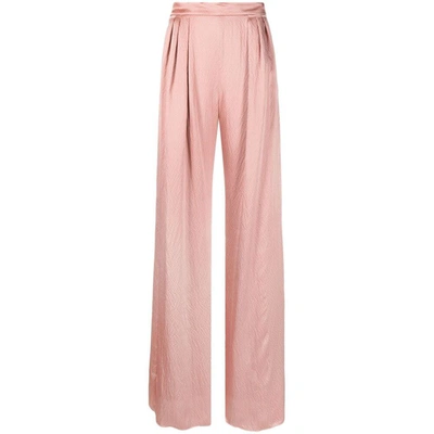 Shop Max Mara Bridal Pants In Pink