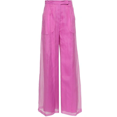 Shop Max Mara Pianoforte Pants In Pink