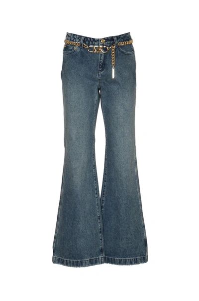 Shop Michael Kors Jeans In Duskbluewash
