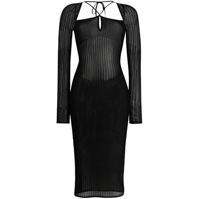 Shop Nensi Dojaka Dresses In Black