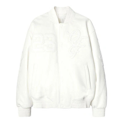 Shop Off-white Leather Jackets