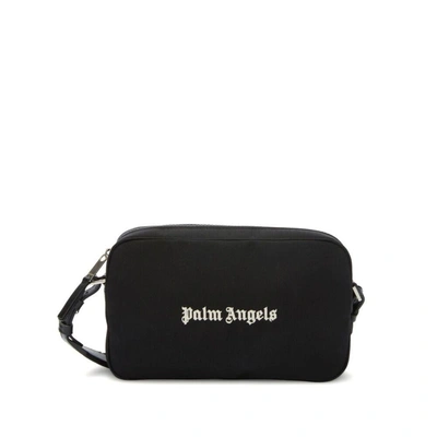 Shop Palm Angels Bum Bags In Black/white