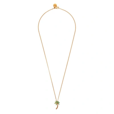 Shop Palm Angels Jewellery In Green/gold