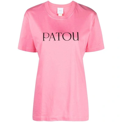 Shop Patou T-shirts In Pink