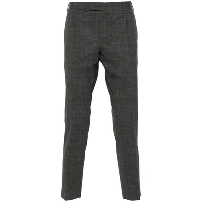 Shop Pt01 Pants In Grey/black