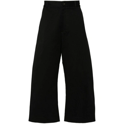 Shop Studio Nicholson Pants In Black