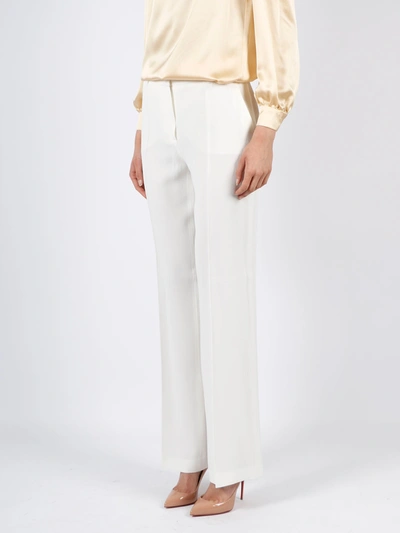 Shop Alberta Ferretti Tailored Enver Satin Trousers