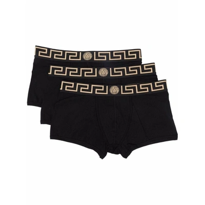 Shop Versace Underwears In Black