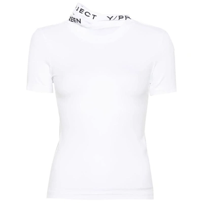 Shop Y/project T-shirts In White