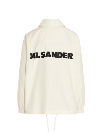 Shop Jil Sander Waterproof Cotton Jacket