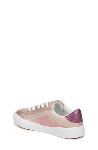 Shop Blowfish Footwear Kids' Willa Sneaker In Rose Gold/ Rose/ Purple