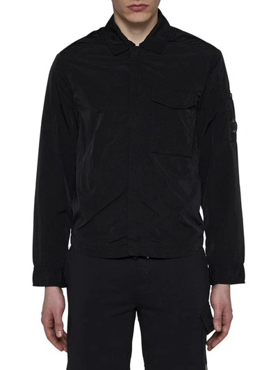 Shop C.p. Company Cp Company Coats In Black