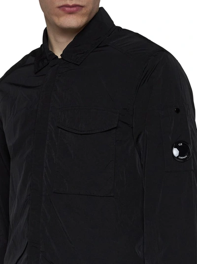 Shop C.p. Company Cp Company Coats In Black