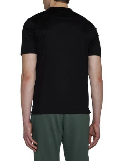Shop C.p. Company Cp Company Metropolis T-shirts And Polos In Black
