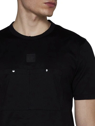 Shop C.p. Company Cp Company Metropolis T-shirts And Polos In Black