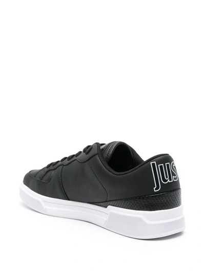 Shop Just Cavalli Sneakers In Black