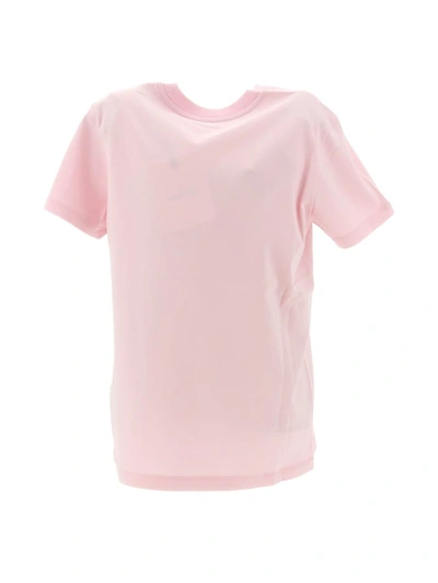 Shop Moncler T-shirts & Vests In Pink