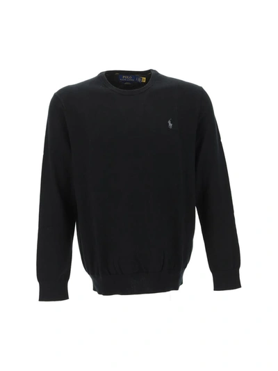 Shop Polo Ralph Lauren Sweaters In Polo Black
