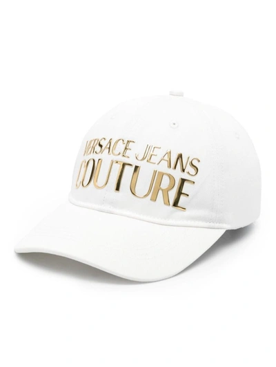 Shop Versace Jeans Couture Hats In White