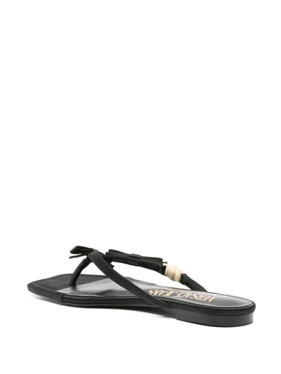 Shop Versace Jeans Couture Sandals In Black