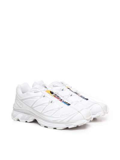 Shop Salomon Xt-6 Sport Shoes In White