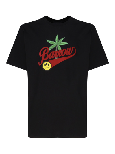 Shop Barrow T-shirt With Logo In Black