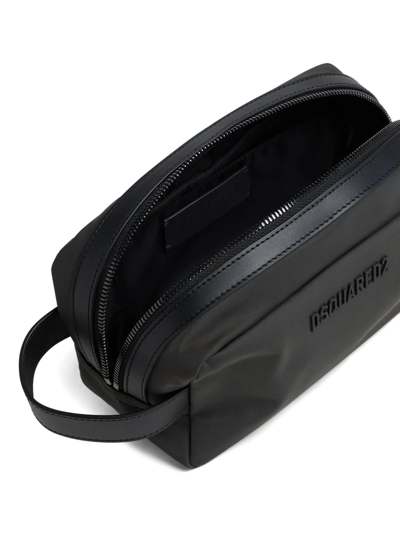 Shop Dsquared2 Black Urban Beauty Case In Nero