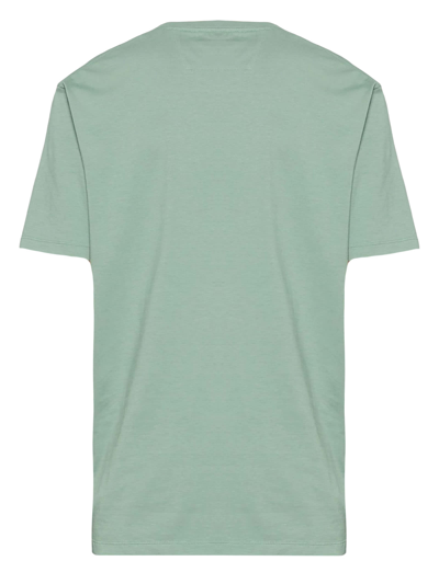 Shop C.p. Company Green Cotton T-shirt In Verde