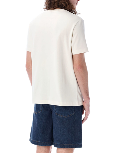 Shop Apc Isaac T-shirt In White