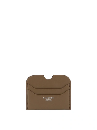 Shop Acne Studios Leather Card Holder