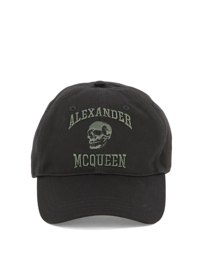 Shop Alexander Mcqueen Alexander Mc Queen Varsity Skull Cap