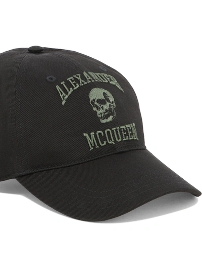 Shop Alexander Mcqueen Alexander Mc Queen Varsity Skull Cap