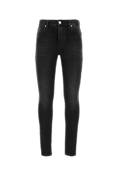 Shop Fendi Skinny Jeans In Black