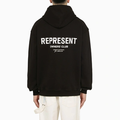 Shop Represent Black Hoodie With Logo