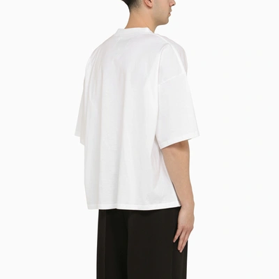 Shop Studio Nicholson White Oversize Cotton T Shirt