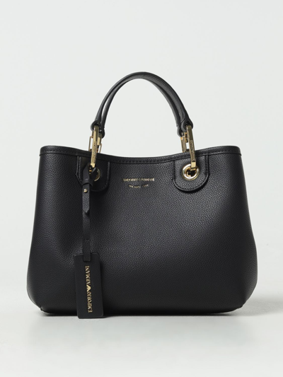 Shop Emporio Armani Handbag  Woman Color Black In 黑色