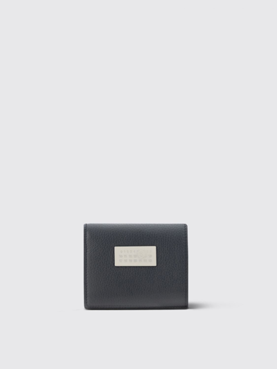 Shop Mm6 Maison Margiela Wallet  Woman Color Black In 黑色