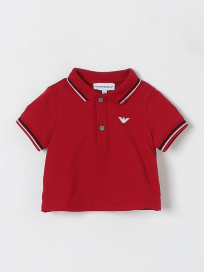 T恤 EMPORIO ARMANI KIDS 儿童 颜色 红色