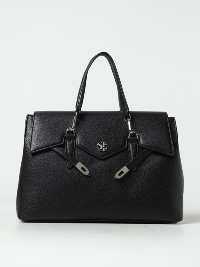 Shop Secret Pon-pon Handbag  Woman Color Black In 黑色