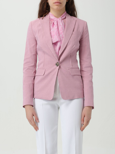 Shop Pinko Blazer  Woman Color Pink In 粉色