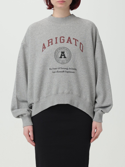 Shop Axel Arigato Sweatshirt  Woman Color Grey In 灰色