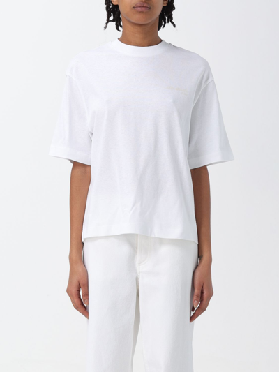 Shop Axel Arigato T-shirt  Woman Color White In 白色