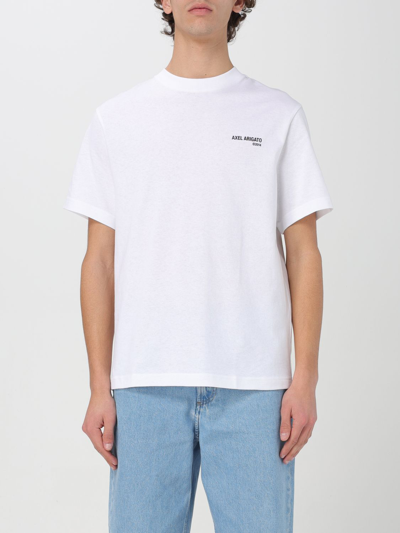Shop Axel Arigato T-shirt  Men Color White