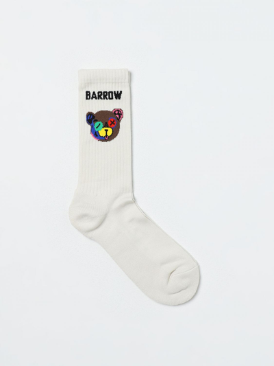 Shop Barrow Socks  Men Color Beige In 米色