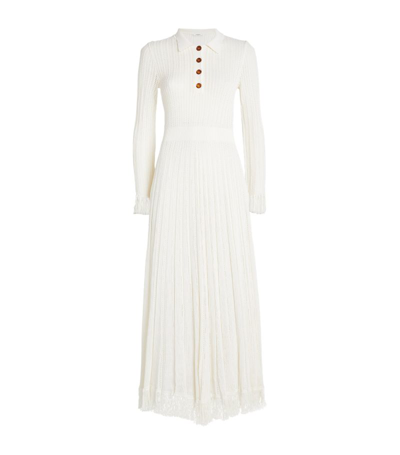 Shop Marysia Cotton-blend Monjack Maxi Dress In Neutral